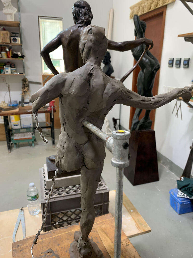 Study of George&#39;s &quot;Eros the Hunter&quot;