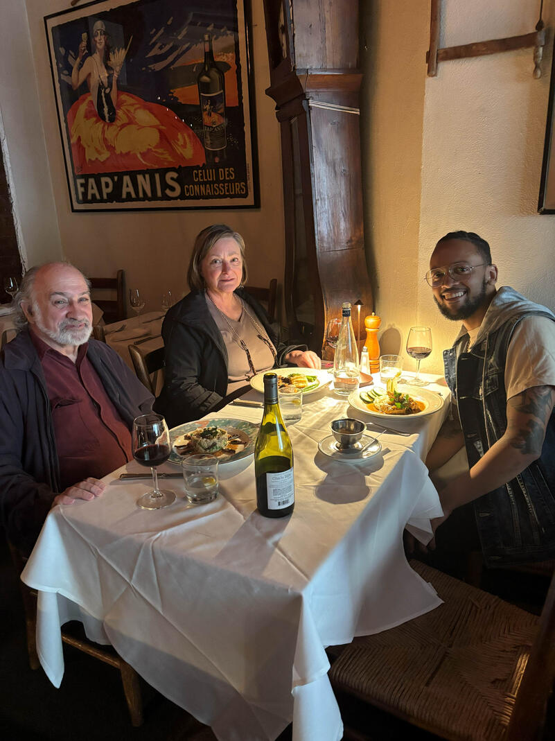 Bday Dinner with the Nistas!