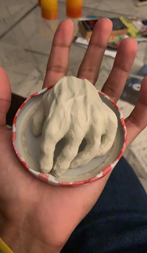 My first piece! ("My Hand" Fall 2021)