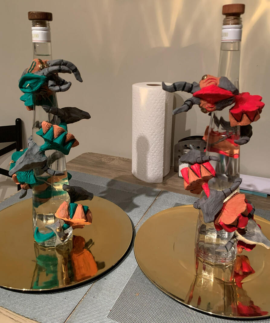 Commission Gemini nature pieces for David!